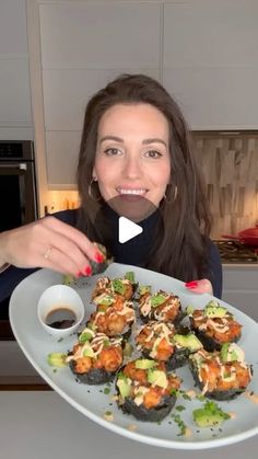 Stella Drivas 🇬🇷🇺🇸 on Instagram: "COMMENT ‘RECIPE’ to receive a direct link to this recipe in your DMs inbox 🍤🥑🔥 These CRISPY SHRIMP RICE MUFFINS are ideal for the holidays or anytime! We gobble these up!

Full recipe is on my website: https://hungryhappens.net/crispy-shrimp-rice-muffins/

💙Stella"