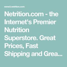 Netrition.com - the Internet's Premier Nutrition Superstore. Great Prices, Fast Shipping and Great Service on all your nutritional needs! Sugar Free Honey, Carb Counter, Low Calorie Fruits, Bad Carbohydrates, Organic Cake, Sugar Free Jam, Quest Nutrition, Keto Fat, Slim Fast