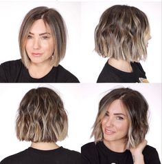 Brown Short Hair, Brown Bob, Chloe Brown, Cute Short Haircuts, Short Haircuts For Women, Hair Affair, Short Hair Balayage, Haircuts For Women, Beautiful Long Hair