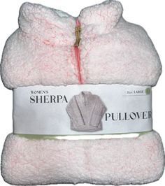 Item Condition New with tag Size Large Sherpa Pullover, Baby Pink, Women Long Sleeve, Womens Sizes, Sleep, Long Sleeve, Pink