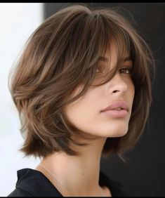 Hair Inspiration Short, Short Hair Haircuts, Short Hair With Bangs, Summer 24, Short Bob Hairstyles, Hair Transformation, Hair Cut, Bobs Haircuts, Hairstyles With Bangs