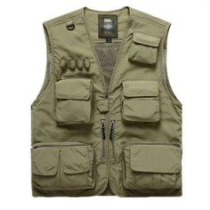 Men's 7XL 6XL Waistcoat Multi-pockets Outdoor Photography Fishing Vest Jacket D Item description Brand Unbranded Size S-7XL Size Type Regular Style Waistcoat Country/Region of Manufacture China Features Pockets Fit Regular Garment Care Machine Washable MPN Does not apply Occasion Casual Outer Shell Material Polyester Pattern Solid Season Spring Sleeve Length Sleeveless Theme Outdoor Type Vest Year of Manufacture 2020-2029   Shipment Payment Return & Warranty Service & Feedbacks Shipment 1.We Shi Photography Vest, Dry Logo, Multi Pocket Vest, Hiking Vest, Chaleco Casual, Fishing Jacket, Mens Waistcoat, Fishing Photography, Cargo Vest