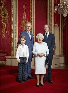 the royal family is posing for a photo