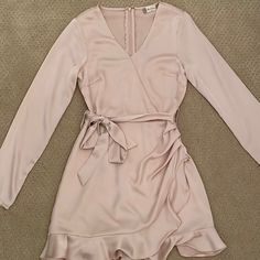 Silk Long Sleeve Mini Dress, In Perfect Condition Just Needs A Good Steam Long Sleeve Mini, Long Sleeve Mini Dress, Mini Dress, Silk, Womens Dresses, Long Sleeve, Women Shopping