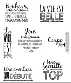 some type of lettering that are used for different types of logos and designs, including the words