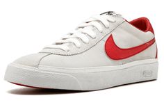 Nike Supreme x Zoom Bruin SB 'White' White/Varsity Red 363319-161 Nike Zoom, Stylish Sneakers, Perfect Pair, Sale Items, Nike Shoes, Skateboard, Street Wear, Nike, Sneakers