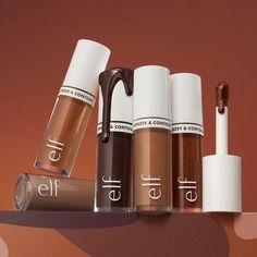 A High-Pigment Liquid Bronzer And Contour Hybrid For Creating A Long-Lasting Sun-Kissed And Sculpted Look With A Natural-Looking Finish. Bronzing Powder, Bronzer, Elf, Camo