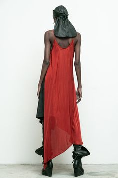 100% modal satin/ asymmetrical silhouette/ fluid drape/ scoop neck/ spaghetti straps Jimai is 5'10" size 2 wearing size S Accessories Bags Shoes, Knit Bottom, Outerwear Sweater, Sales Gifts, Jewelry Sales, Scoop Neck, Spaghetti Strap, Sweater Dress, Bag Accessories