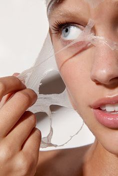 블로그 디자인, Skin Peel, Under Eye Mask, Beauty Make-up, Editorial Shoot, روتين العناية بالبشرة, Skin Remedies