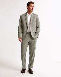 Our BDG classic suit pants in our seersucker fabric. Tailored loose fit through the leg with a slight taper, featuring a shorter inseam designed to hit at the ankle and give a cleaner visual. For a standard visual, choose a longer inseam. Seersucker Suit, Seersucker Fabric, Suit Pant, Classic Suit, Suit Pants, Mens Bottom, Bottoms Pants, Abercrombie Fitch, Mens Pants