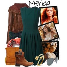 Merida - Dreamcast: Lily Cole - Disney Pixar's Brave by rubytyra on Polyvore featuring polyvore, fashion, style, Elie Saab, Rick Owens, Charlotte Russe, Ilundi, Fraas, Florence Eiseman and Forever 21 Merida Outfit, Disney Bound Outfits Casual, Princess Inspired Outfits, Lily Cole, Nerdy Outfits, Disney Themed Outfits, Disney Inspired Fashion, Princesa Disney, Character Inspired Outfits