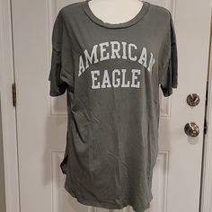 American Eagle Tee Brand New With Tags American Eagle Shirts, Eagle Brand, Eagle Tee, Branded T Shirts, American Eagle Outfitters, American Eagle, Black And Brown, Brand New, Womens Tops