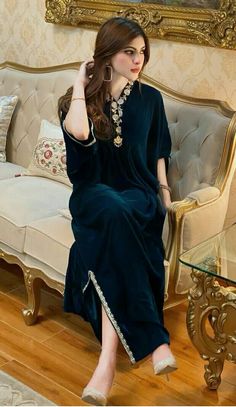 Plain Velvet Dress Designs Pakistani, Velvet Kaftan, Velvet Kaftan Dress, Pakistani Dresses Casual Velvet, Elegant Velvet Dress For Eid, Velvet Long Shirts Pakistani, Velvet Maxi Dress Pakistani, Velvet Kaftan Dress Pakistani