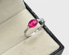 Natural Ruby Cabochon Ring, 925 Sterling Silver, July Birthstone, Solitaire Ring, Ruby Jewelry, Proposal Ring, Engagement Ring, Gift For Her PRODUCT CODE --- RG-8058 MAIN STONE --- NATURAL RUBY CABOCHON GEMSTONE BIRTHSTONE --- JULY METAL --- 925 STERLING SILVER PRODUCTS TYPE --- RING STONE DIMENSION --- 8x6 MM STONE WEIGHT --- 1.50 CTS. TOTAL WEIGHT --- 1.75 GRAMS Ruby benefits - *In medical astrology, wearing a Ruby gemstone can restore vitality and help in issues related to eyesight and blood Sterling Silver Cabochon Ruby Ring For Wedding, Ruby Cabochon Ring, Natural Ruby Ring, Ring Ruby, Cabochon Ring, Ring Stone, Silver Wedding Rings, Ruby Stone, Ruby Jewelry