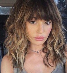 Medium Length Hair With Bangs, Medium Layered Haircuts, Hair Medium, Medium Hair Cuts, Shoulder Length Hair, Medium Hair, Layered Hair, Perm, Hairstyles With Bangs