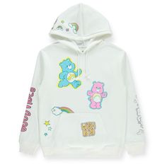 Nwt Care Bears Patchwork Neon Hoodie Sweatshirt Ship Same/Next Day Make Me An Offer!! Questions? Leave A Comment Below. Xoxo Is It Your 1st Time On Poshmark? Get $10 Free Credit When You Sign Up With The Poshmark Invite Code: Virtualvictory Care Bear Hoodie, White Patchwork Sweatshirt For Streetwear, Trendy White Patchwork Sweatshirt, Casual White Sweatshirt With Patchwork, Casual White Patchwork Sweatshirt, White Hoodie With Cartoon Print For Spring, White Winter Hoodie With Patchwork, White Patchwork Hoodie For Winter, White Long Sleeve Hoodie With Patchwork