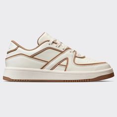 Women's Nostalgia '87 Ivory / Gum | APL Shoes Apl Shoes, Liquid Nitrogen, Night Work, Charm School, Pool Slides, High Quality Leather, New Woman, New Era, Classic Design