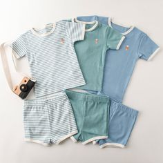 Looking for a cute outfit to wear this summer? This Baby/Toddler's Embroidery Ice Cream Print T-shirt and Shorts is perfect for any occasion. The material is soft cotton, which will keep your little one comfortable all day long. The fit is normal size, so it should be easy to find clothes that will fit them too. Brand Name: Kidsyard GreenlandMaterial: 100% Premium COTTONGender: UnisexFit: Normal Size FitSleeve Length: ShortsleeveInclude: T-shirt/Shorts/SetMachine wash, tumble dryImported