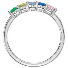 Customize with children's birthstone. This elegant ring is available in sterling silver with 1-6 birthstones. When you're ordering please select the ring size and include a note for birthstone details. I will respond your email to confirm. Stones will be set from left to right. This ring is sterling silver .925 but I can also make it in solid gold, please let me know if you're interested. The following simulated birthstones will be set: January - Simulated Garnet $0 February- Simulated Amethyst May Birthstone Jewelry With Prong Setting For Birthday, Stackable Oval Birthstone Promise Ring, Oval Stackable Birthstone Promise Ring, Sterling Silver Jewelry With Prong Setting For Birthday, Sterling Silver Diamond Birthstone Ring For May, Sterling Silver Rings For May Birthstone Birthday, Sterling Silver Diamond Ring For May Birthstone, Sterling Silver Diamond Ring With May Birthstone, Silver Stackable Rings With May Birthstone Accent Stones