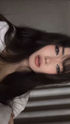 Xoangxa Makeup, Perfect Skin Aesthetic, Maliha Xoangxa, Soft Makeup Looks, Doll Eye Makeup, Ethereal Makeup, Fancy Makeup, Asian Eye Makeup