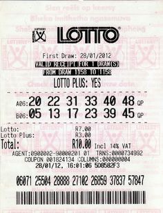 I Won The LotteryHave you ever wondered what it would be like if you won the lotteryYou checked your lottery ticketfound that every number on your Picking Lottery Numbers