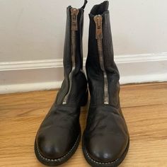 Perfect Condition, Never Been Worn Guidi Boots, Guidi 788z Boots, Black Knee-high Boots With Zipper Closure, Women Shoes, Boots, Black