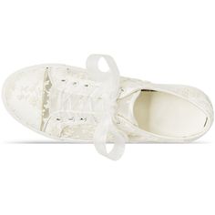 lace satin Materials: crystal,diamond, organza shoe lace,lace mesh satin A beautiful bridal sneakers produced from transparent ivory lace with the comfortable combination of elegance and height that you can use on your wedding day, private parties and will make you look precious.It is also perfect for any special occasion. The sneakers are produced to premium quality, with a cushioned comfort padded lining and super soft underfoot comfort,it is very stylish and comfortable bridal shoe, elegant a Lace-up Lace Wedding Shoes, Lace Wedding Shoes With Round Toe And Lace Trim, Lace Wedding Shoes With Lace Trim And Round Toe, Cream Wedding Shoes With White Laces, Lace-up Wedding Shoes With Laces, Lace-up Lace Wedding Shoes With Lace Trim, Cream Wedding Shoes With Laces And Round Toe, Elegant White Sneakers With Laces, Lace Wedding Shoes With White Laces And Round Toe