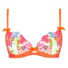 Demi-cup bra AGENT PROVOCATEUR Zuri Spring Underwire Bra With Padded Cups, Spring Padded Underwire Bra, Multicolor Underwire Bra With Padded Cups, Multicolor Padded Underwire Bra, Spring Push-up Bra With Padded Cups, Fitted Multicolor Bra With Padded Cups, Backseam Tights, Secret In Lace, Demi Cup Bra