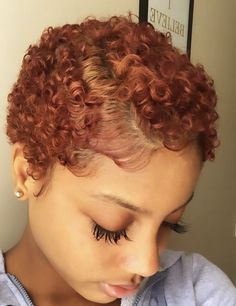 Streetwear Tiktok, Big Chop Hairstyles, Hair Ideas For Women, Big Chop Natural Hair, Finger Waves Short Hair, Short Natural Curly Hair, Natural Hair Cuts, Natural Hair Short Cuts