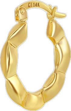 Luxury Plated Yellow Gold Hoop Earrings, Luxury Yellow Gold Crescent Earrings, Tarnish-resistant Crescent Yellow Gold Earrings, Elegant Yellow Gold Tarnish-resistant Hoop Earrings, Luxury Yellow Gold-plated Hoop Earrings, Keep Jewelry, Nordstrom, Hoop Earrings, Perfect Gift