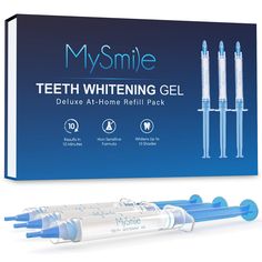 PRICES MAY VARY. DELUXE TEETH WHITENING KIT – Our Deluxe Dental Grade Teeth Whitening Gel Pen safely and efficiently helps to remove teeth stains from food, coffee, wine, soda, smoking and more. 10 MIN FAST RESULT teeth whitening – Our Teeth Whitening Gel makes your teeth whitening experience super-fast, just 10 minutes per day. Most customers experience 2 shades or more whitening results after the 1st application of MySmile. TEETH WHITENING GEL PEN for SENSITIVE TEETH – Our special non-sensitiv Whiten Teeth Fast, Peroxide Teeth Whitening, Mouth Spray, Teeth Whitener, Tooth Whitening, Teeth Whitening Gel, Teeth Bleaching, Teeth Whitening Pen, Teeth Whitening Strips