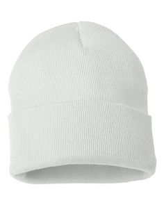 Colorblocked 12" Cuffed Beanie - WHITE - ONE SIZE | Sportsman 12" Solid Cuffed Beanie Hat in White | Acrylic Ash Costume, Gig Outfit, Girls Camp Ideas, Newjeans Kpop, Trainers Girls, White Beanie, Red Valentine, White Beanies, Slouchy Style