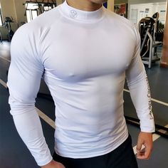 Sport Shirt Men Compression Quick Compression Shirt Men, Red And Black Shirt, Muscle Workout, Plus Size Workout, Workout Clothing, Men's Muscle, Compression Shirt, Muscle Fitness, Gym Shirts