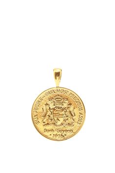 THE GUYANA Jaguar Coin Pendant is handcrafted from an authentic vintage Guyanese coin using the traditional lost-wax casting technique. The coin was minted during nation's independence era. It features Guyana's coat of arms which include two Jaguars holding a pick axe, sugar cane, and rice, symbolizing the nation's agricultural industry, an indigenous crown with a diamonds symbolizing the original people of the country and the mining industry, and a shield with the county's national flower the V Luxury Engraved Coin Necklace, Traditional Brass Coin Medallion Necklace, Commemorative Coin Medallion Necklace, Coin Medallion Necklace For Commemoration, Engraved Symbolic Coin Necklace, Traditional Engraved Medallion Coin Necklace, African Gold, Diamond Anklet, Mining Industry