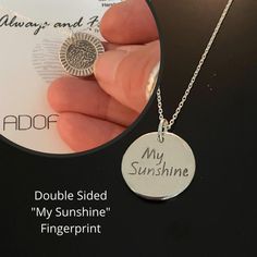 Symbol Necklace, Gift For Woman, Stacked Jewelry, My Sunshine, Memorial Jewelry, Display Cards, Keepsake Gift