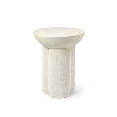 Lilith Outdoor Side Table - Pure Salt Shoppe Table With Outlet, Lindye Galloway, Pure Salt, Blue Furniture, Outdoor Side Table, Outdoor Bar Stools, Furniture Side Tables, Outdoor Chaise, Outdoor Coffee Tables