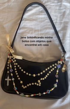 Accessorize Bags, Jane Birkin, Pretty Bags, Cute Bags, Jewelry Inspo, Mode Vintage, Fashion Killa, Birkin Bag, Cute Jewelry