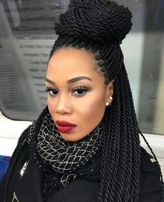 Curly Routine, Senegalese Twist Hairstyles, Senegalese Twists, Long Box Braids, Twist Braid Hairstyles, Senegalese Twist, Micro Braids, Crochet Braids Hairstyles