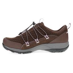 The bungee adjustment and versatile upper makes Petunia a durable outdoor sneaker that is incredibly easy to fit and adjust. Functional Brown Sneakers With Arch Support, Brown Functional Walking Shoes With Arch Support, Sporty Slip-on Walking Shoes For Outdoor Activities, Comfortable Ergonomic Walking Shoes For Outdoor, Functional Walking Shoes With Arch Support For Hiking, Functional Hiking Sneakers With Arch Support, Comfortable Walking Shoes With Vibram Sole For Outdoor, Sporty Hiking Walking Shoes With Arch Support, Sporty Walking Shoes With Arch Support For Hiking