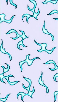 a pink background with blue and green swirls