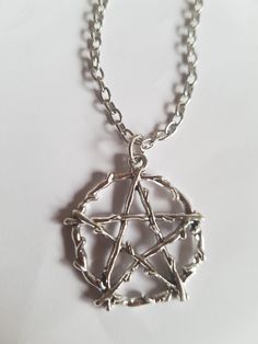 Pentagram necklace Length 50.5 cm Pendant width: 2.5 cm Pendant height: 3 cm Material: alloy Pentagram Necklace, Gothic Accessories, Dream Room, Necklace Length, Black Metal, Pendant Necklaces, Favorite Jewelry, Necklace Etsy, Jewelry Necklace Pendant