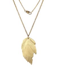 Elm Leaf Brass Necklace with14k Gold-filled Lobster Clasp details: Brass elm leaf necklace length: 16- 28" in length Handmade brass elm leaf pendant: 2" x 1 1/4" 14K gold-filled lobster clasp: 5x11.7mm 14K gold-filled jump rings: 6mm Chain: raw brass (yellow/gold color) I chose a variety of leaves with different leaf shapes to use for my Fall Leaf Jewelry Collection when I was on one of my many walks. After choosing 4 or 5 different leaf shapes, I made templates by tracing the leaves on a sheet Elm Leaf, Yellow Gold Color, Fall Leaf, Handmade Brass, Leaf Jewelry, Brass Necklace, Exclusive Jewelry, Leaf Necklace, Creative Jewelry