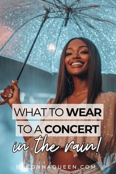 Explore waterproof concert outfits designed for wet weather in this detailed blog post. Get tips on staying dry without compromising your style at rainy music events. #WaterproofOutfits #ConcertFashion Rainy Music, Music Concert Outfit, Balance Fashion, Wear To A Concert, White Boots Outfit, Tim Burton Characters, Packable Rain Jacket, Caught In The Rain, Resort Chic