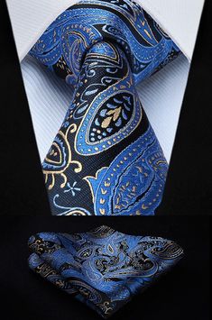 Elegant Multicolor Paisley Print Suit And Tie Accessories, Elegant Multicolor Formal Neckwear, Elegant Multicolor Neckwear For Business, Elegant Multicolor Business Neckwear, Blue Paisley Print Ties For Business, Blue Paisley Print Business Ties, Elegant Paisley Print Neckwear For Business, Elegant Multicolor Paisley Print Ties, Blue Paisley Print Suit And Tie Accessories