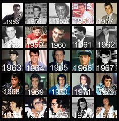 many different pictures of men with glasses and numbers on the same page in each photo