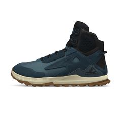 the reebo hiker mid is available in blue, black and tan colors