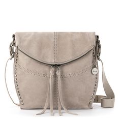 The Sak Silverlake Crossbody  - |Suede - Sand Suede| The Sak, Easy Organization, Silver Lake, Boho Vibe, Leather Crossbody Bag, Handbag Accessories, Leather Crossbody, Apparel Accessories, Soft Leather