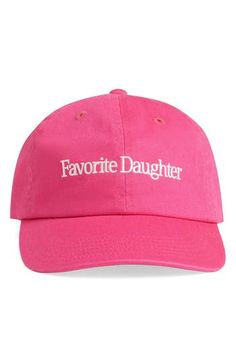 Tonal contrast color sets off the embroidered logo marking a cotton-twill cap that's soon to be an old favorite. 100% cotton Spot clean Imported Cute Baseball Caps, Daughters Day, Logo Baseball, Favorite Daughter, Discount Fabric, Cute Hats, Classic Logo, Green And Khaki, Effortless Chic