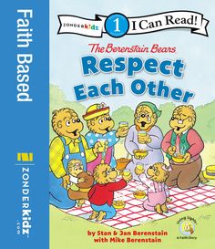 9780310760139 Berenstain Bears Party, Reading Books For Kids, Bernstein Bear, Bernstein Bears, Bible Stories For Children, Teaching Kids Respect, The Berenstain Bears, Faith Stories, Sounding Out Words