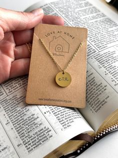 Our 18K Gold plated Stainless Steal necklaces make the most meaningful gift for Christmas, baptisms, birthdays, mission callings, or any other special occasion.  Choose from  different designs: Let God Prevail  Trust in the Lord   I am a child of God (Gold) I am a child of God (Rose) I am a child of God (Silver) Called to Serve CTR Pendant size is 15mm Material: Stainless steal and 18K gold plated Chain length: 15.5 inches with a 3-inch extension Spiritual Gold Charm Necklaces For Birthday Gift, Spiritual Gold Charm Necklace For Birthday Gift, Gold Personalized Spiritual Charm Necklaces, Personalized Spiritual Necklaces As Gifts, Inspirational Gold Necklace, Inspirational Gold Necklaces For Gifts, Gold Spiritual Hand Stamped Jewelry, Spiritual Gold Hand Stamped Jewelry, Gold Hand Stamped Spiritual Jewelry